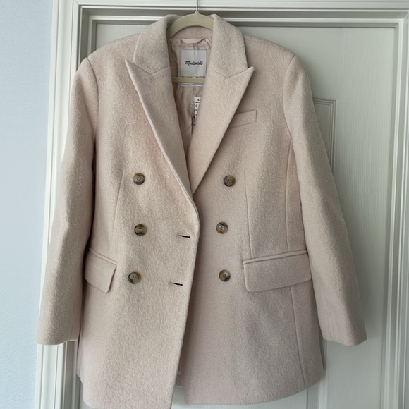 Oversized Tuxedo Coat- MADEWELL - Picture 7 of 10